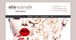 Desktop Screenshot of elite-kosmetik.com